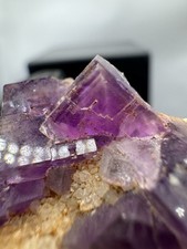 Lila Fluorit Phantom Wuchs