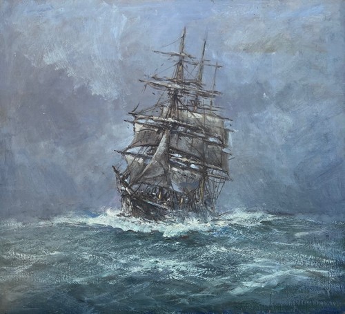 ölbild marinemaler - Ölbild,