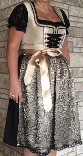 Dirndl country lady schwarz - country,
