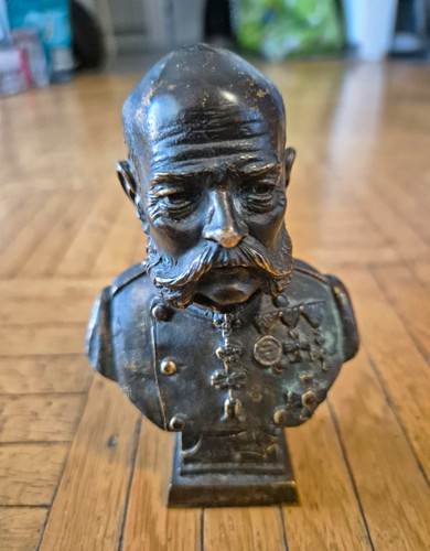 Antike bronzebüste kaiser - antike,