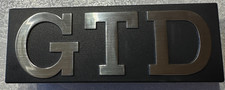 Schriftzug gtd für - schriftzug,