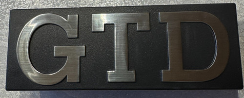 Schriftzug gtd für - schriftzug,