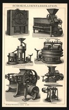 Druck anno 1898 schokolade - druck,