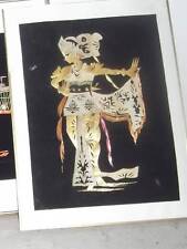 Goldrahmen Größe: 31 x 42 cm mit Batik Motiv -4