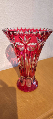 Vintage kristallvase modell - vintage,