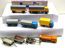 Espewe Permont Plasticart Berlinplast DDR Spielzeug LKW W50 Volvo F8 Häng.Set R8