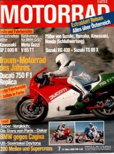 Das Motorrad 7/1985 Ducati 750