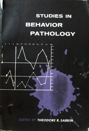 Studies behavior pathology - studies, in