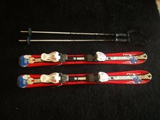 Blizzard Blizzy Race Junior 90cm Kinderdki mit Skistöcken 