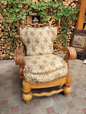 Ohrensessel Sessel antik Holz massiv Einzelstück