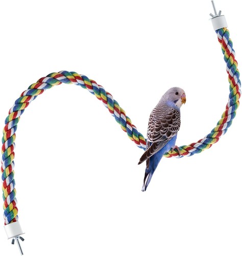 Sitzstange vögel 80cm seil - 80cm,