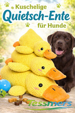 Anti Stress Ente gelb Hund Dog