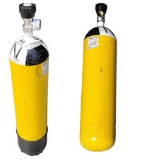 BartelsRieger 6l 300 bar Arbeitsflasche Pressluftflasche Atemluft Flasche