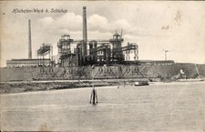 Ak Schlutup Hansestadt Lübeck, Hochofen Werk - 4379846