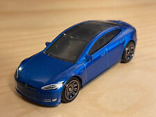 Matchbox Spielzeug Auto Tesla Model S / MATTEL / Farbe: blau