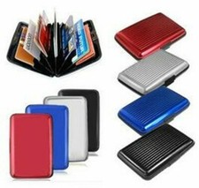 Kartenetui Aluminium Karten