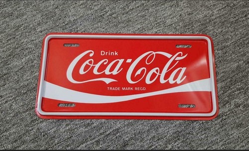 Coca cola metallschild - coca-cola,