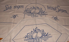 2 tlg. Set Alte Wandschoner