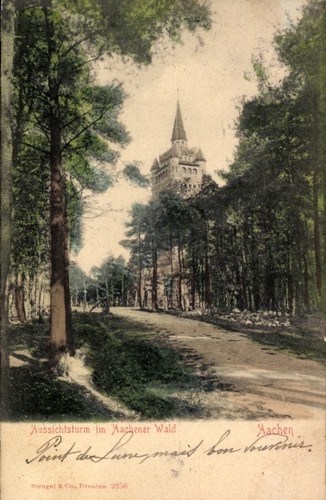 Aachen aussichtsturm im - aussichtsturm,