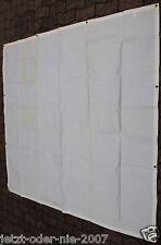 Seitenteile Ohne Fenster für Pavillon 4x4 m PE Plane Abdeckplane 2x 195 x 395 cm