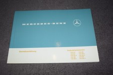 Betriebsanleitung Handbuch Mercedes-Benz Industriemotor OM 314-OM 360 h 1980