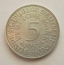  Seltene, Wertvolle 5 DM
