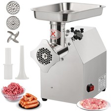 Kommerzieller Edelstahl Fleischwolf 1100W Wurstmaschine Profi Fleischmaschine
