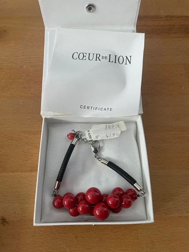 Neu armband leder von - leder, coeur