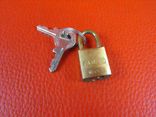 DDR Vintage Fahrrad Satteltasche Schloss klein ABUS 45/15 Minischloss NOS