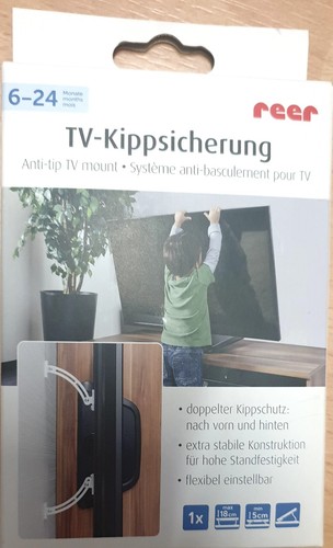 Reer kippsicherung 73010 - reer, tv-kippsicherung
