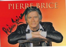Autogramm pierre brice - pierre,