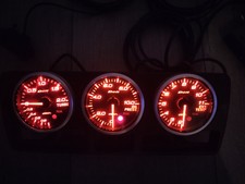 Golf 4 Bora R32 1,8t V6 1,9Tdi Turbo Defi Gauge Boost Ext Temp Oil Press Anzeige