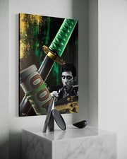 Scarface leinwandbild - scarface, al