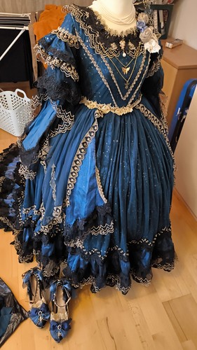 Lolita dress set cosplay - set,