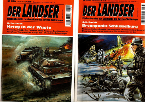 Alte ausgaben landser orange - alte,