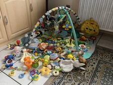 5 in 1 Spieldecke mit Spielbogen,Wänden, Melodien,Bällen und sehr viel Spielzeug