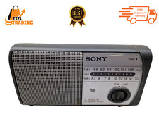 Sony ICF-303 Tragbares Radio FM/AM Silber – Vintage-Klassiker