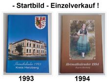 verschiedene Heimatkalender für die Region Herzberg 1993 oder 1994