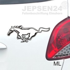 Aufkleber Mustang Pferd 22x9cm