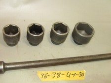 Gedore 3/4" extension + 4