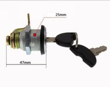 Ersatzschloss für Topcase Koffer Schloß Znen Roller Motorroller Retro Scooter