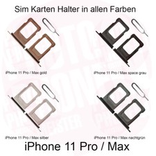 iPhone 11 Pro / Max Sim Karten