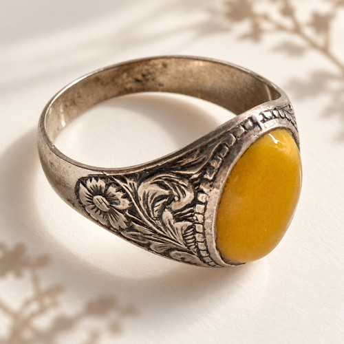 Jugendstil ring 925er silber - 925er,