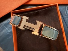 Original Hermés Hernes Paris Armreif Clic H mit OVP und Rechnung