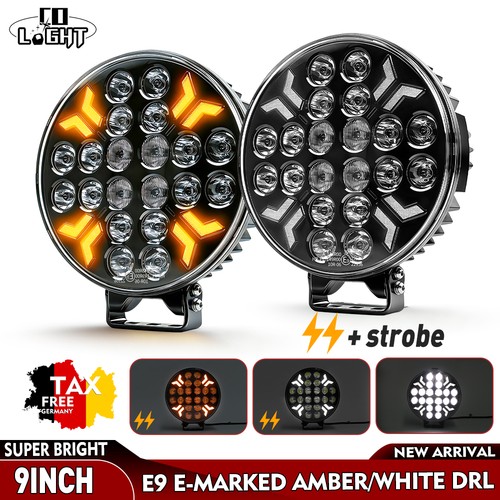 Rund led fernscheinwerfer - rund,