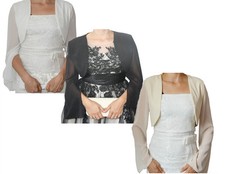 BRAUTJACKE BOLERO STOLA AUS