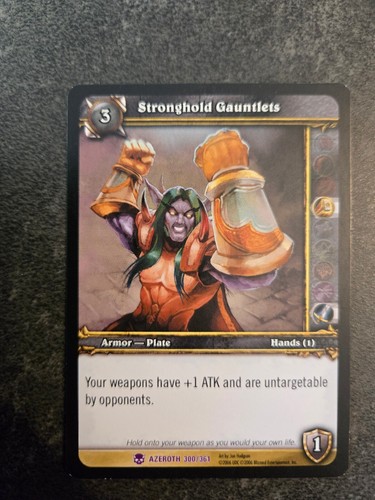 Wow tcg stronghold gauntlets - ,