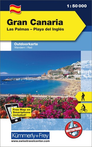 Gran canaria outdoorkarte - gran,