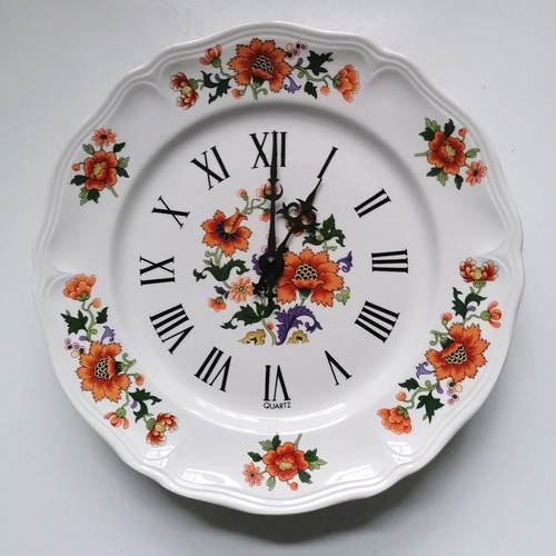 Wanduhr küchenuhr porzellan - wanduhr,