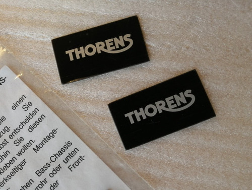 Schilder aufkleber thorens - aufkleber,